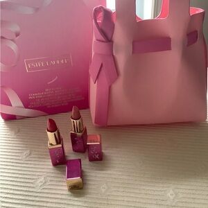 FIRM PRICE Estee Lauder Pink Ribbon Set